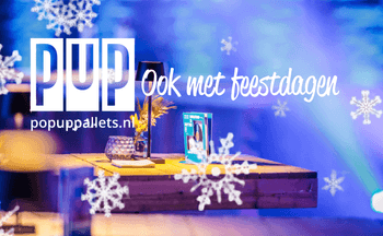 Pop Up Pallets, ook met feestdagen