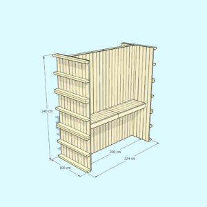 COPENHAGEN 2 ministand - Afbeelding 4