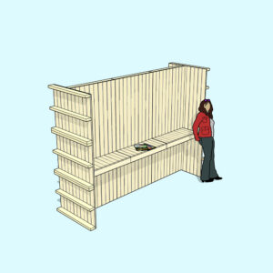 COPENHAGEN 3 ministand - Afbeelding 4