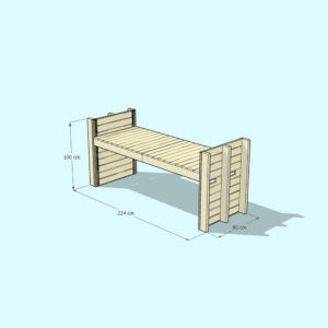 TORONTO verstelbare tafel