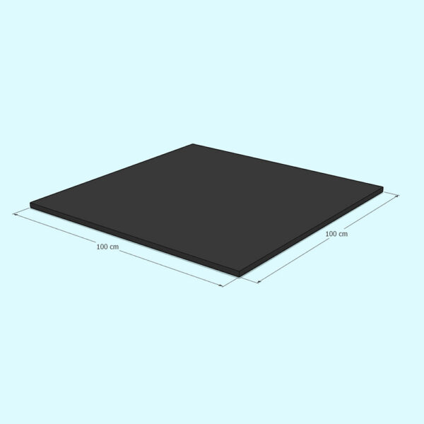TAPIJT Antraciet 100x100